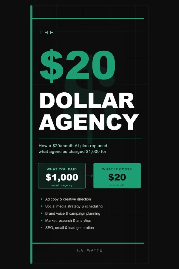The $20 Agency book cover