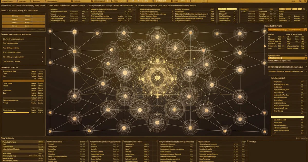 Visual map of 50 interconnected marketing strategies organized by category