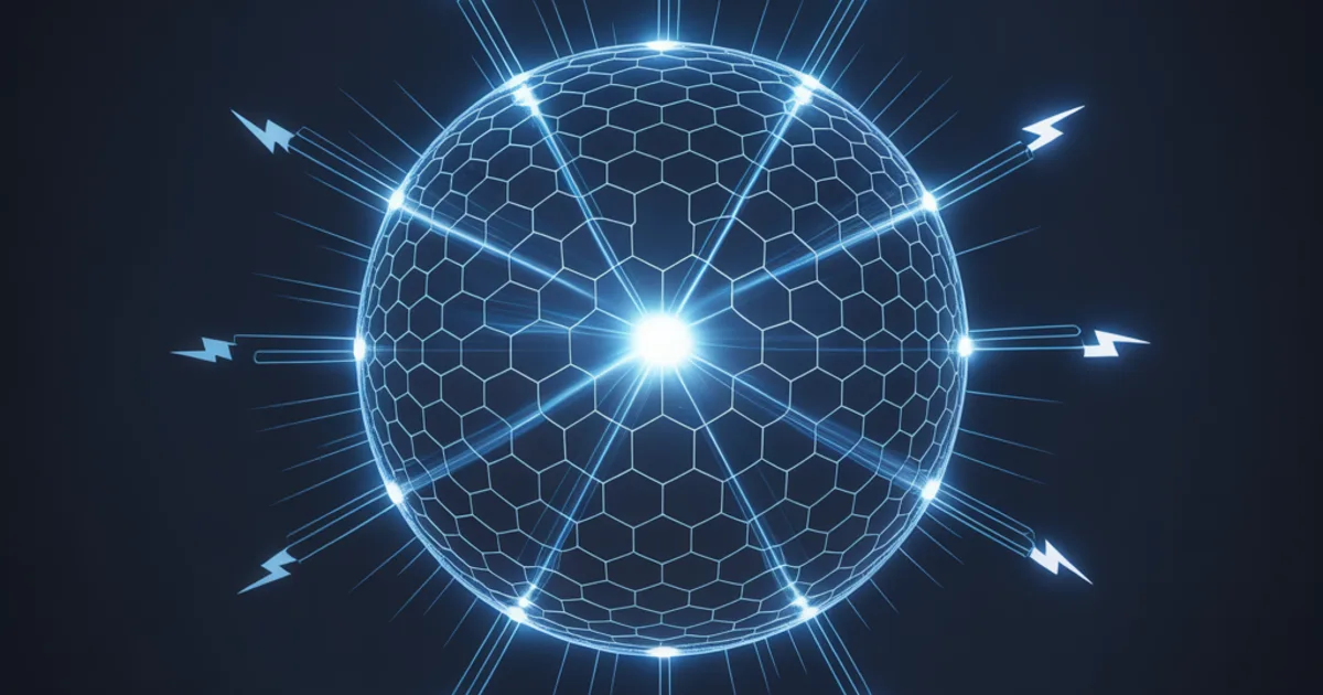 Globe with connection nodes representing Cloudflare edge network locations