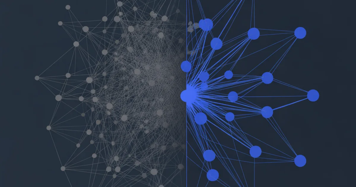 Two paths diverging representing legitimate satellite sites versus private blog networks